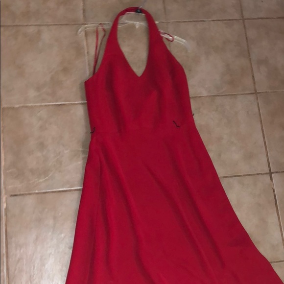 Sale Liz Claiborne/ ruby red cocktail dress - Picture 5 of 7
